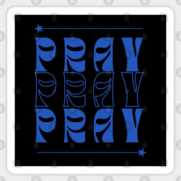 PRAY Sticker by Teebevies